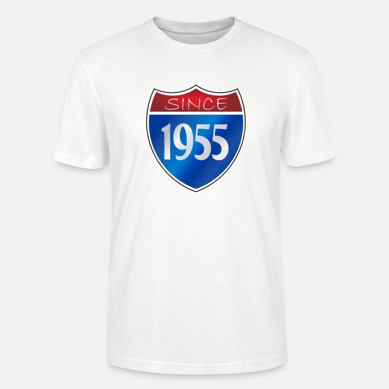 Since 1955 - Stanley/Stella Unisex Bio-T-Shirt CRAFTER - Weiß