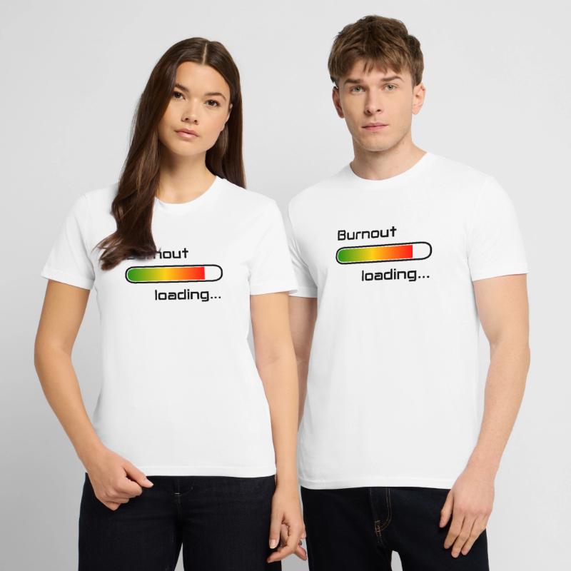 burnout loading, burnout loading, Burnout load T-shirt bio CRAFTER Stanley Stella Unisexe