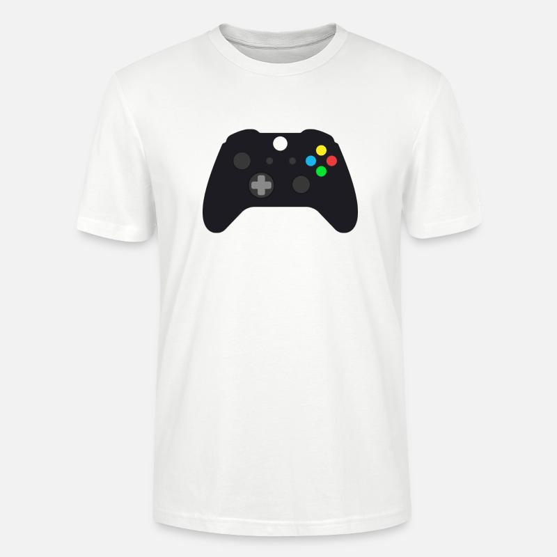 contrôleur de jeu - T-shirt bio CRAFTER Stanley Stella Unisexe - blanc
