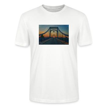Kw brücke - Stanley/Stella Unisex Bio-T-Shirt CRAFTER - Weiß - Vorne - Alina (178cm) & Michal (187cm)
