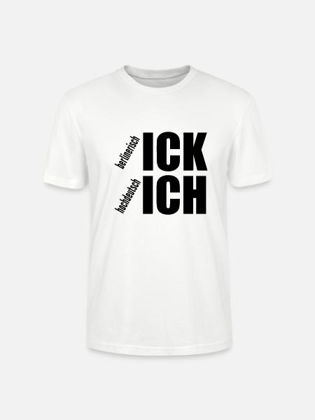 ick ich - Stanley/Stella Unisex Bio-T-Shirt CRAFTER - Weiß