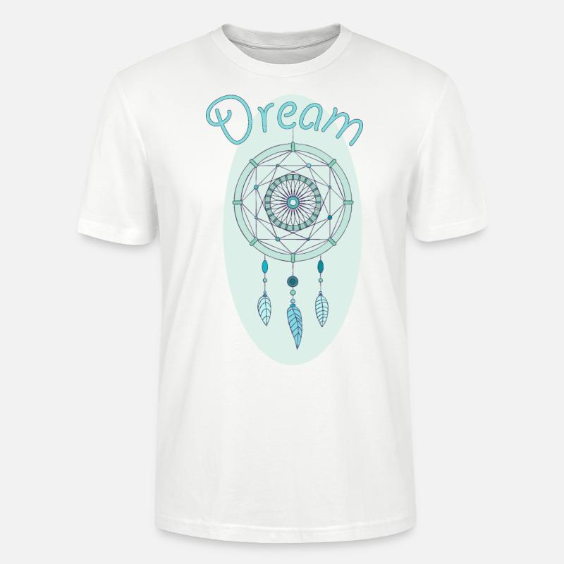 Traumfaenger Traum Hippie - Stanley/Stella Unisex Bio-T-Shirt CRAFTER - Weiß