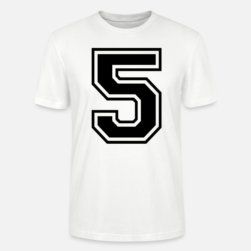Nummer 5 - Stanley/Stella Unisex Bio-T-Shirt CRAFTER - Weiß