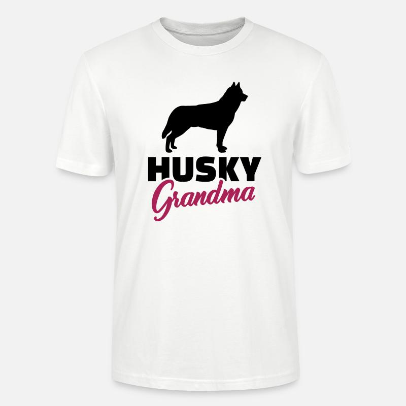 Husky - Stanley/Stella Unisex Bio-T-Shirt CRAFTER - Weiß