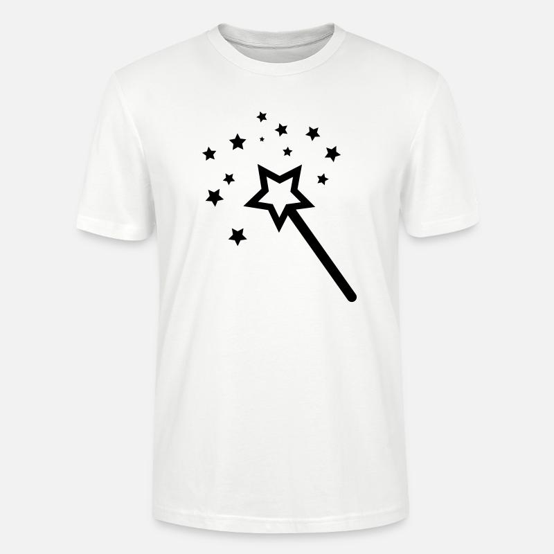 zauberstab - Stanley/Stella Unisex Bio-T-Shirt CRAFTER - Weiß