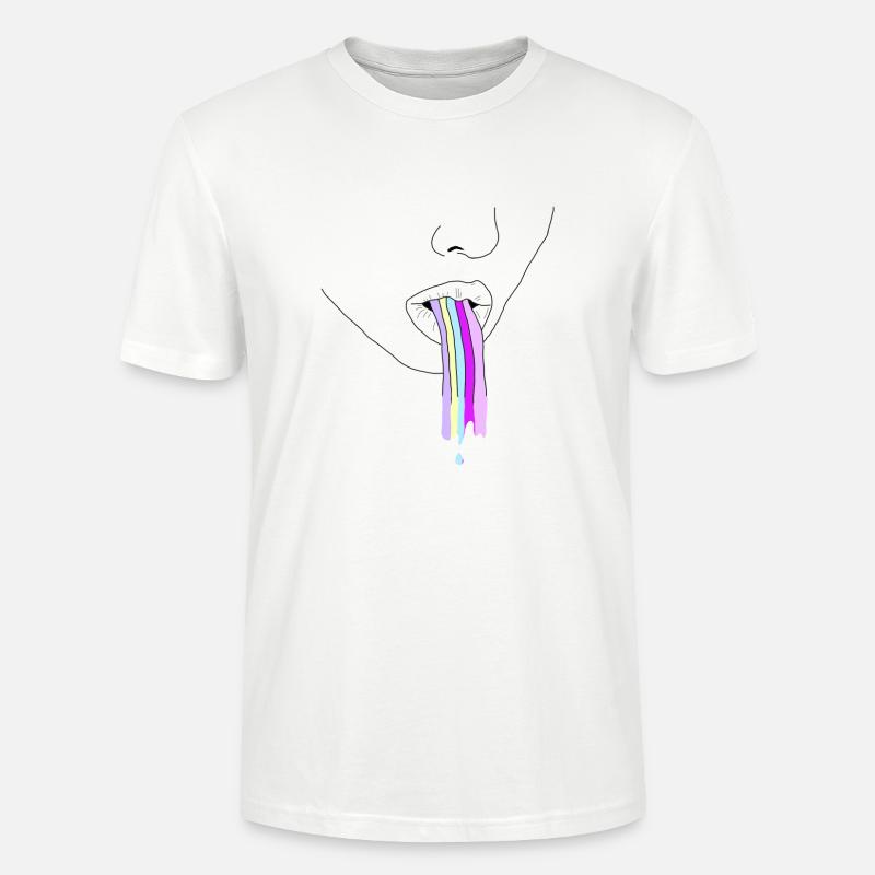 rainbow - Stanley/Stella Unisex Bio-T-Shirt CRAFTER - Weiß