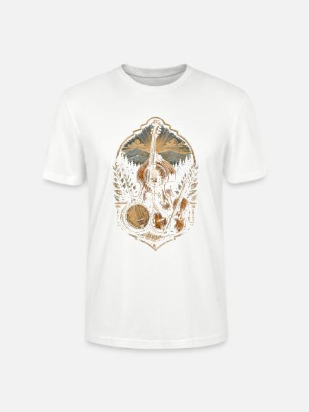 Bluegrass Musik - Stanley/Stella Unisex Bio-T-Shirt CRAFTER - Weiß