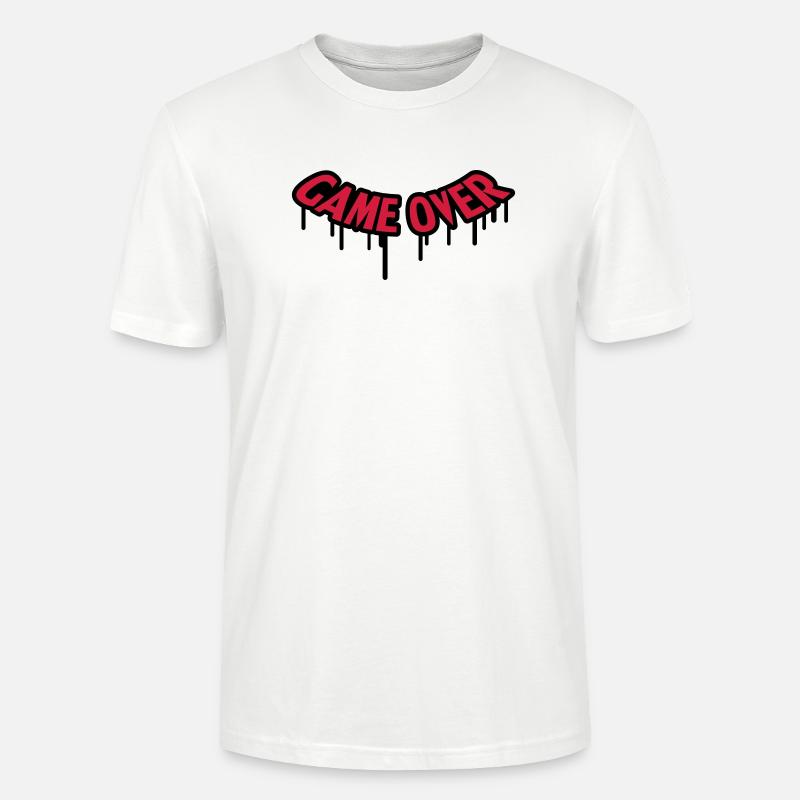 Game Over Graffiti - Stanley/Stella Unisex Bio-T-Shirt CRAFTER - Weiß