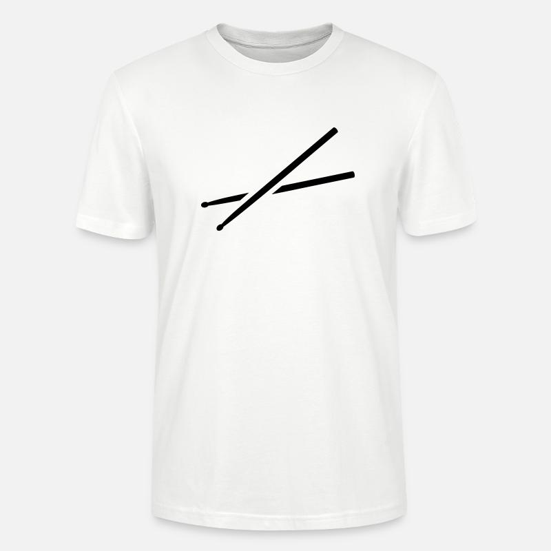 Batterie - T-shirt bio CRAFTER Stanley Stella Unisexe - blanc