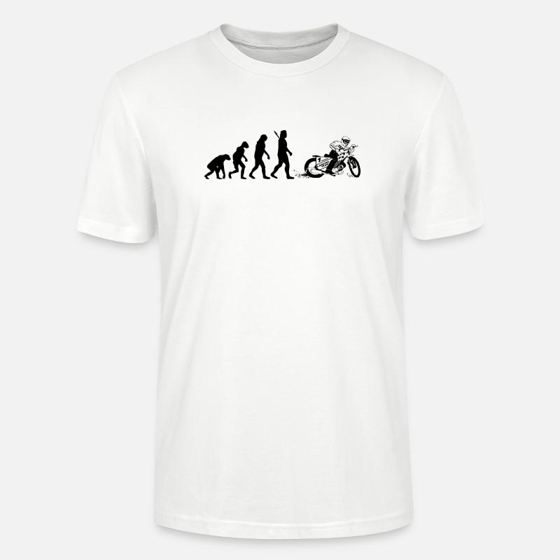 Speedway - T-shirt bio CRAFTER Stanley Stella Unisexe - blanc