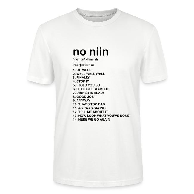 no niin in english