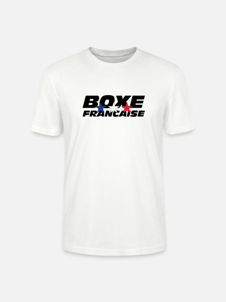 Boxen Francaise - Stanley/Stella Unisex Bio-T-Shirt CRAFTER - Weiß