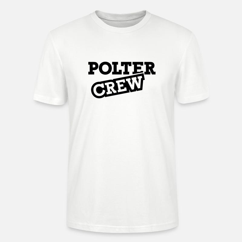 Polterabend - Stanley/Stella Unisex Bio-T-Shirt CRAFTER - Weiß