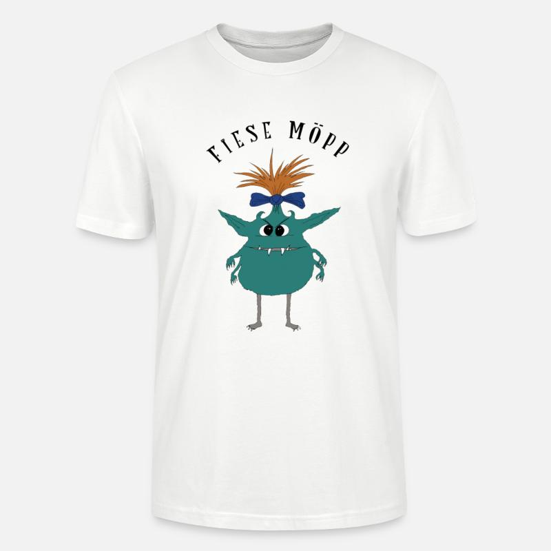 Fiese Möpp - Stanley/Stella Unisex Bio-T-Shirt CRAFTER - Weiß