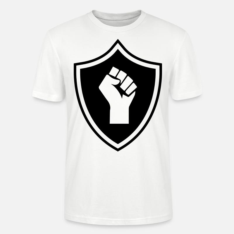 Hand Wappen - Stanley/Stella Unisex Bio-T-Shirt CRAFTER - Weiß
