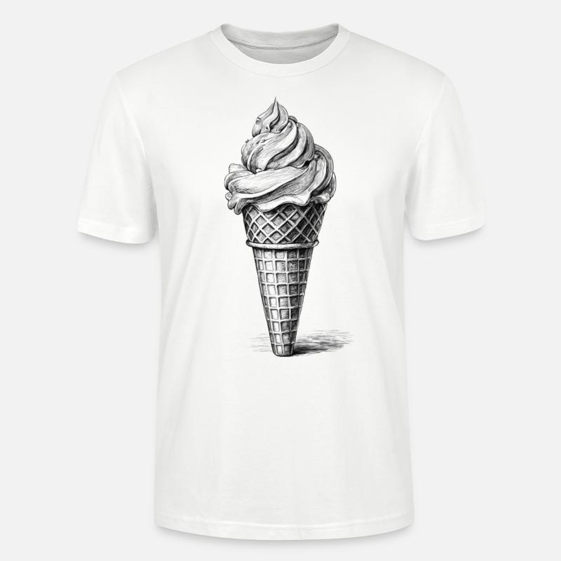 Softeis - Stanley/Stella Unisex Bio-T-Shirt CRAFTER - Weiß