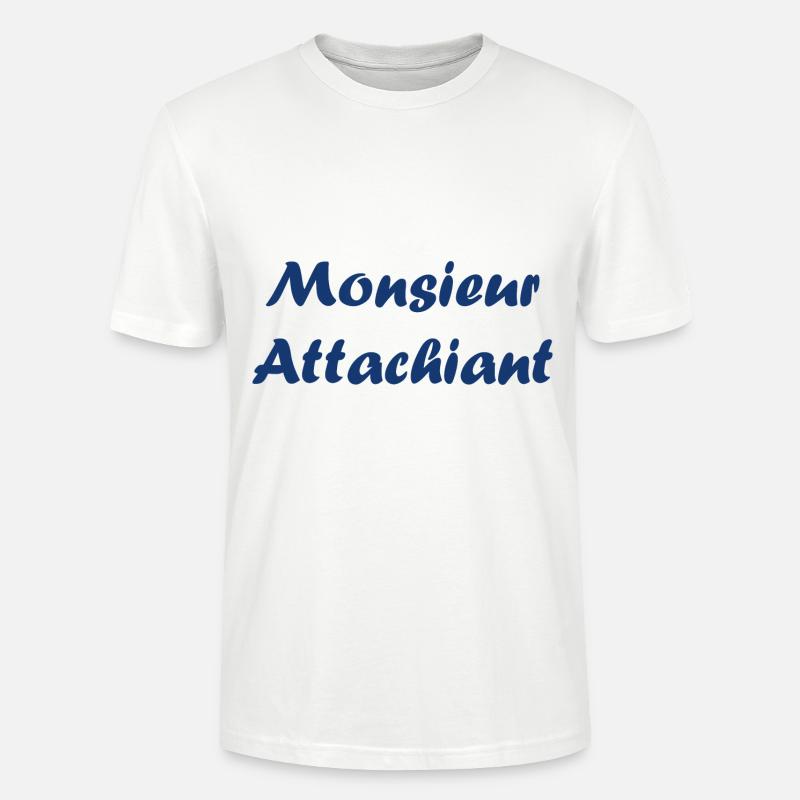Attachiant - T-shirt bio CRAFTER Stanley Stella Unisexe - blanc