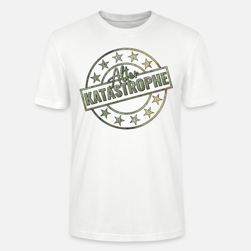 Alter Katastrophe - Stanley/Stella Unisex Bio-T-Shirt CRAFTER - Weiß