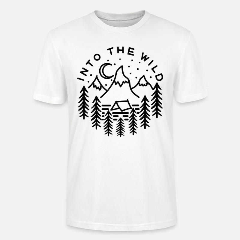 Into the wild - Stanley/Stella Unisex Bio-T-Shirt CRAFTER - Weiß