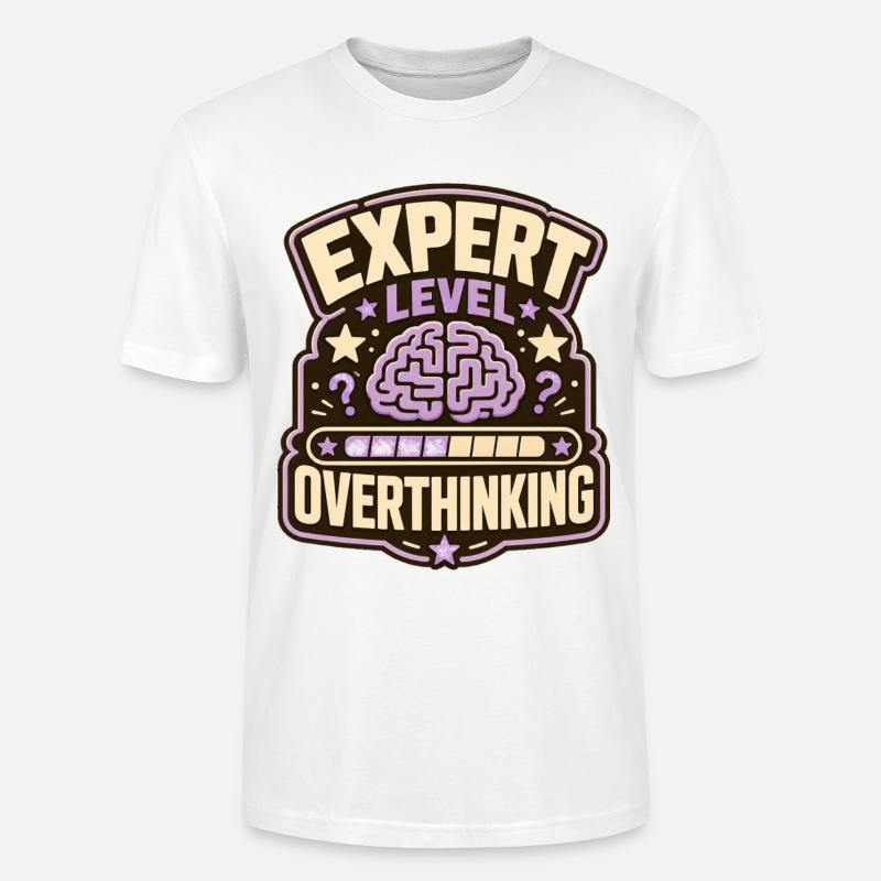 Sur-réflexion au niveau expert - T-shirt bio CRAFTER Stanley Stella Unisexe - blanc