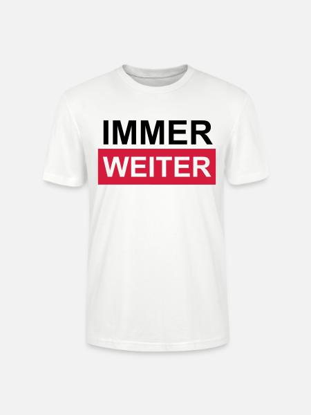 Immer weiter! - Stanley/Stella Unisex Bio-T-Shirt CRAFTER - Weiß