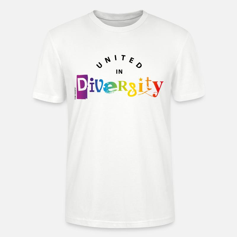 diversité / diversité 2 - T-shirt bio CRAFTER Stanley Stella Unisexe - blanc