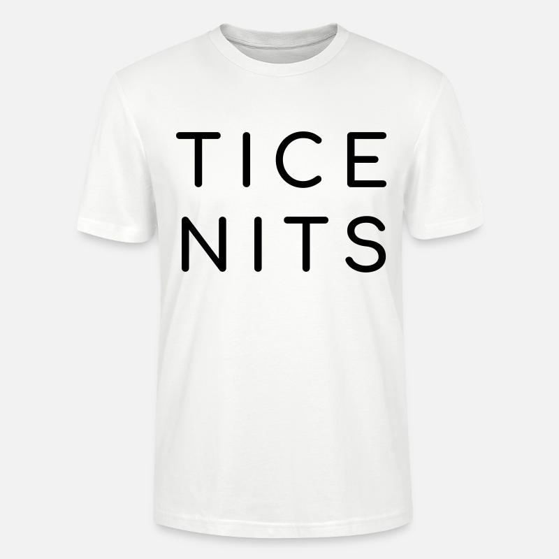 Tice Nits - Mésanges - T-shirt bio CRAFTER Stanley Stella Unisexe - blanc