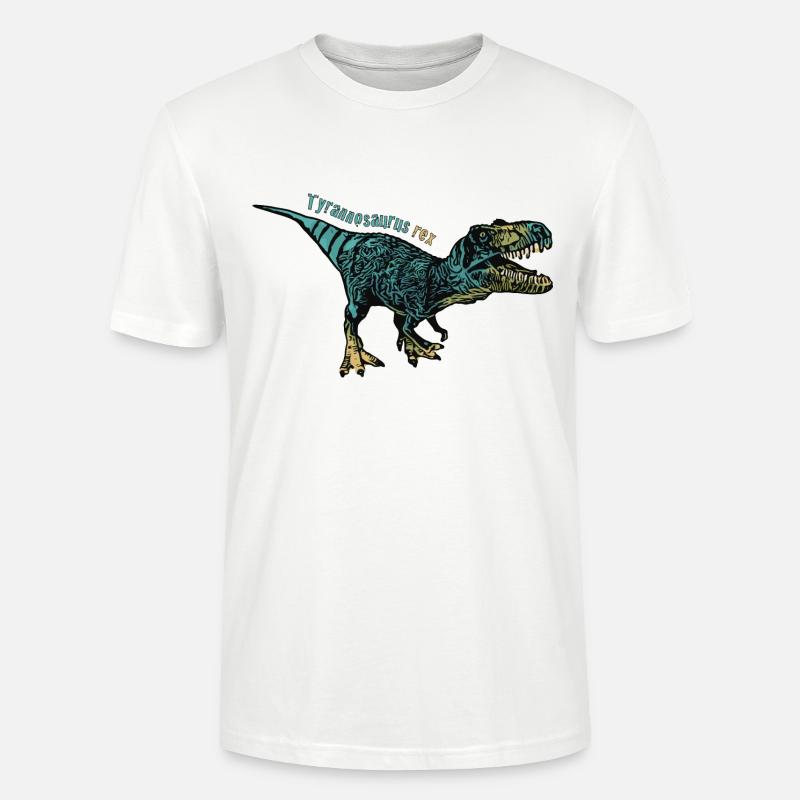 T-Rex - Stanley/Stella Unisex Bio-T-Shirt CRAFTER - Weiß