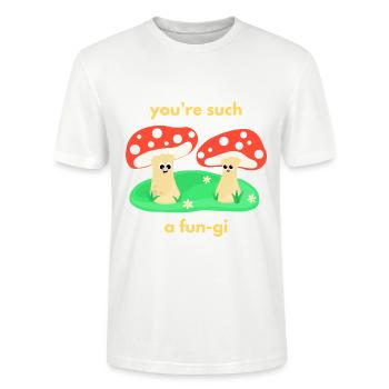 Tu es tellement amusant - T-shirt bio CRAFTER Stanley Stella Unisexe - blanc - Devant - Alina (178cm) & Michal (187cm)