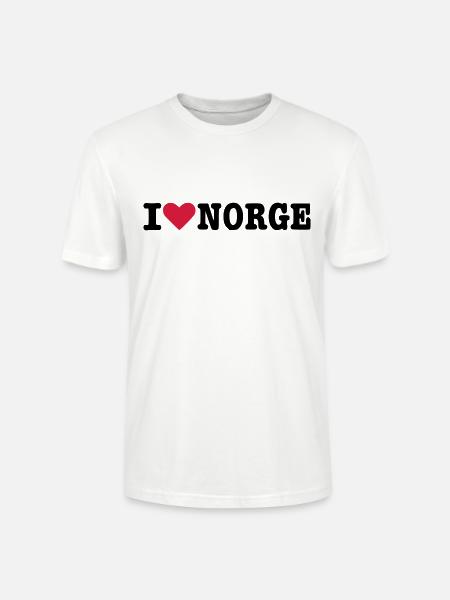 Norway - Stanley/Stella CRAFTER Unisex Organic T-Shirt - white