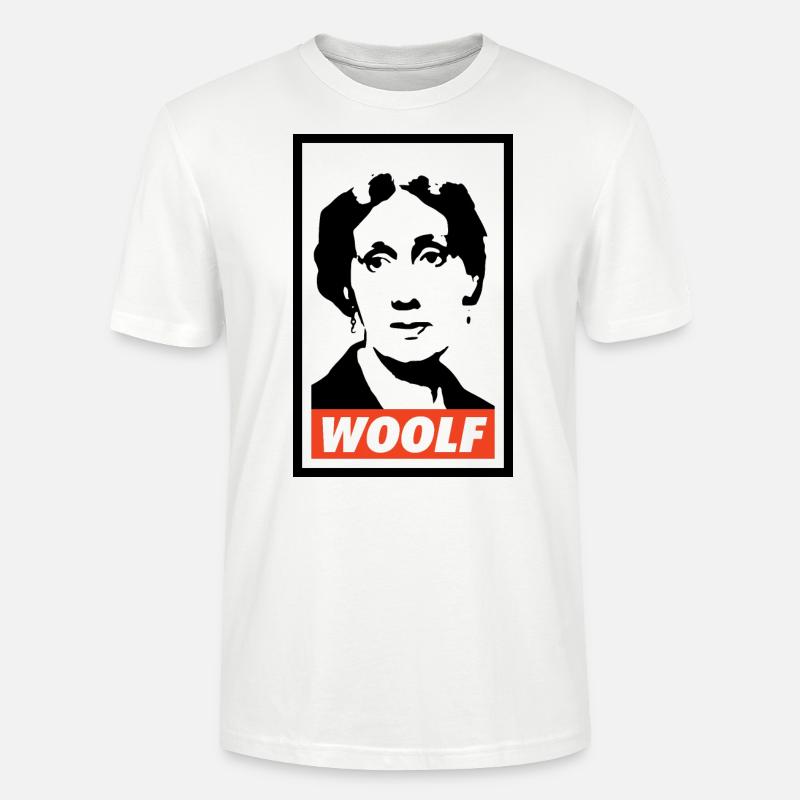 Virginia Woolf - T-shirt bio CRAFTER Stanley Stella Unisexe - blanc