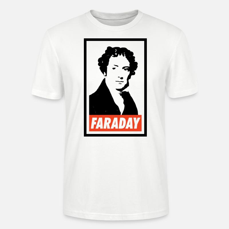 Michael Faraday - Stanley/Stella Unisex Bio-T-Shirt CRAFTER - Weiß