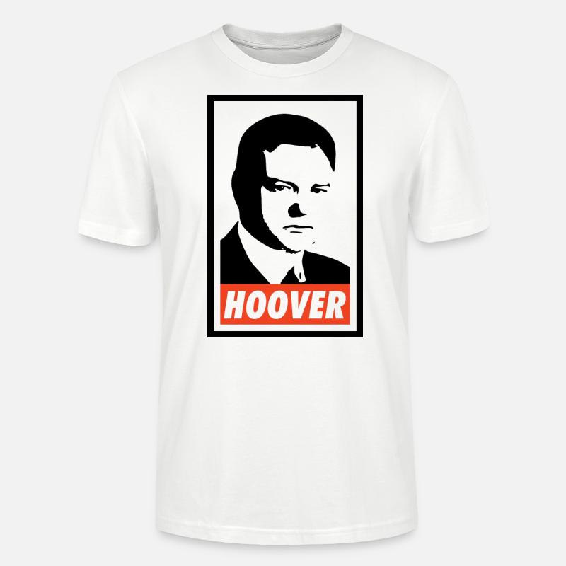 Herbert Hoover - T-shirt bio CRAFTER Stanley Stella Unisexe - blanc