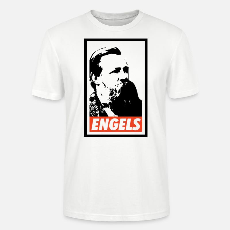 Friedrich Engels - Stanley/Stella Unisex Bio-T-Shirt CRAFTER - Weiß