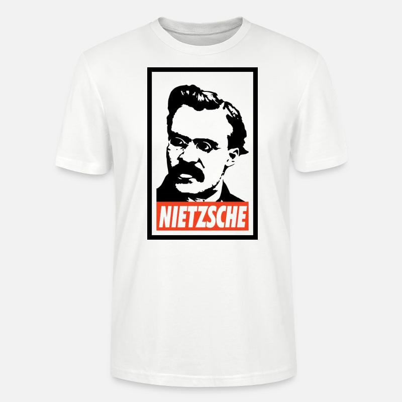 Friedrich Nietzsche - Stanley/Stella Unisex Bio-T-Shirt CRAFTER - Weiß