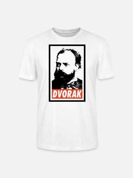 Antonin Dvorak - Stanley/Stella CRAFTER Unisex Organic T-Shirt - white