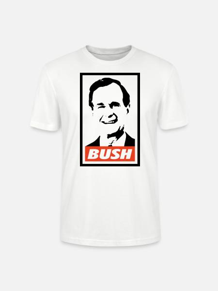 George H.W. Busch - Stanley/Stella Unisex Bio-T-Shirt CRAFTER - Weiß