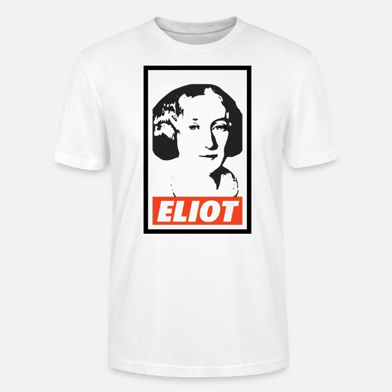George Eliot - Stanley/Stella Unisex Bio-T-Shirt CRAFTER - Weiß
