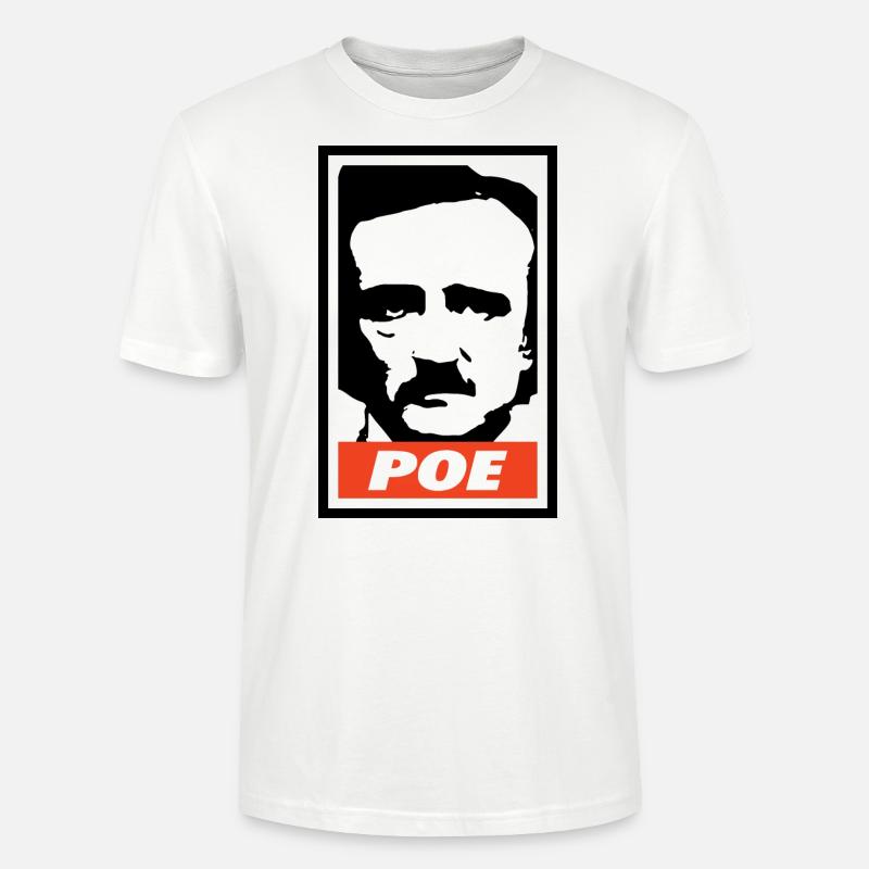 Edgar Allan Poe - Stanley/Stella Unisex Bio-T-Shirt CRAFTER - Weiß