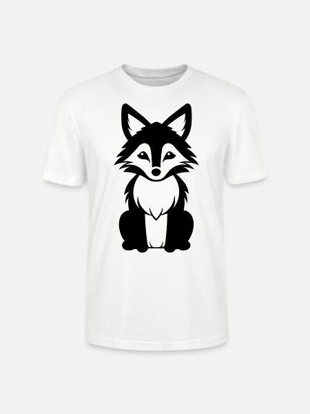 Renard - T-shirt bio CRAFTER Stanley Stella Unisexe - blanc