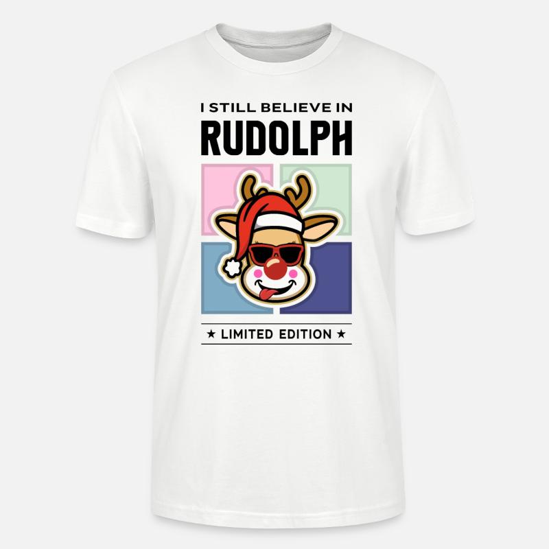 Rudolph - Stanley/Stella Unisex Bio-T-Shirt CRAFTER - Weiß
