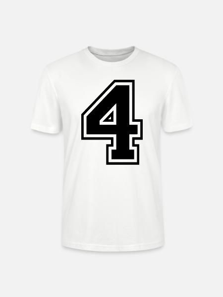 Nummer 4 - Stanley/Stella Unisex Bio-T-Shirt CRAFTER - Weiß