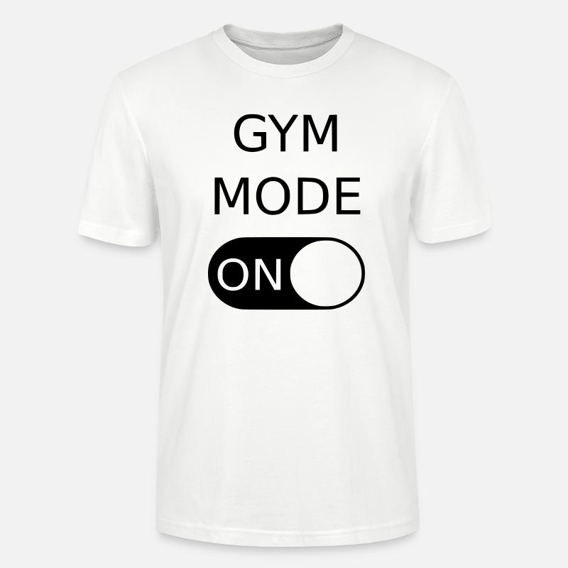Gym Mode - Stanley/Stella Unisex Bio-T-Shirt CRAFTER - Weiß
