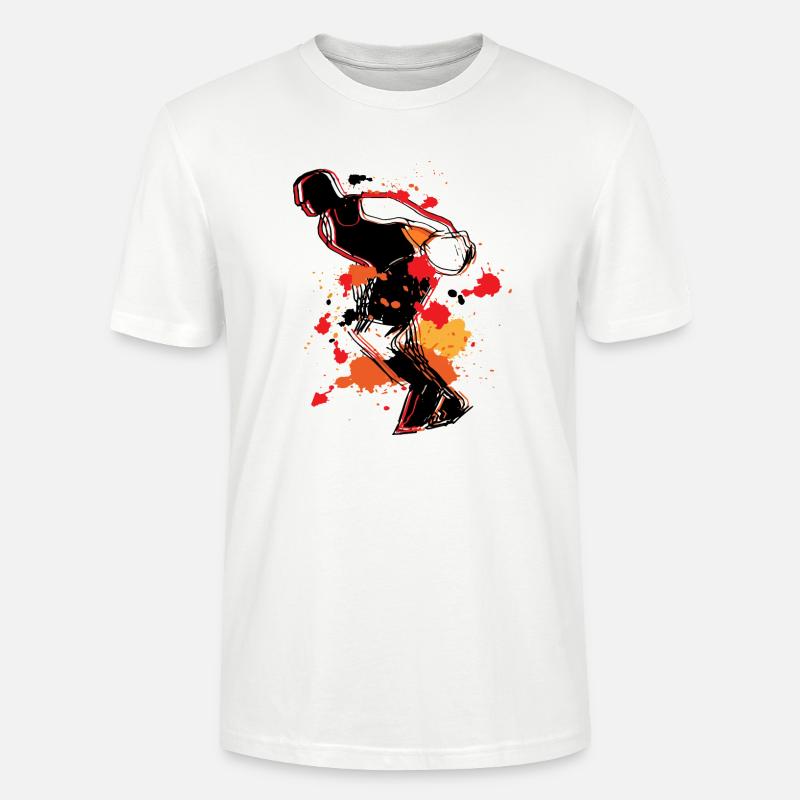 basket- - T-shirt bio CRAFTER Stanley Stella Unisexe - blanc
