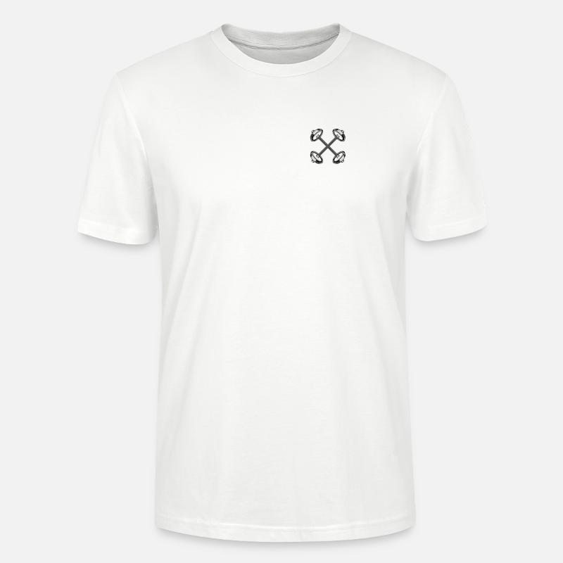 LOGO - Stanley/Stella Unisex Bio-T-Shirt CRAFTER - Weiß