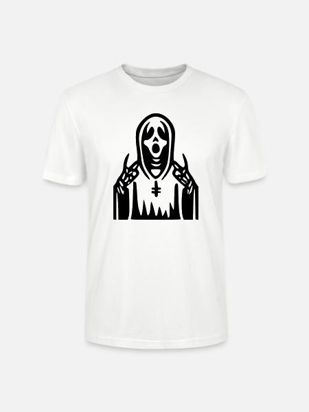 Scream Priest - Stanley/Stella CRAFTER Unisex Organic T-Shirt - white