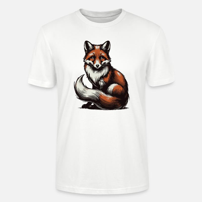 Fuchs - Stanley/Stella Unisex Bio-T-Shirt CRAFTER - Weiß