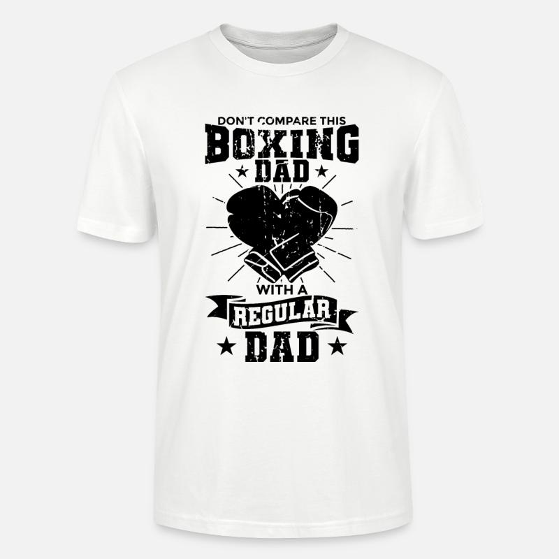 Boxer Vater - Stanley/Stella Unisex Bio-T-Shirt CRAFTER - Weiß