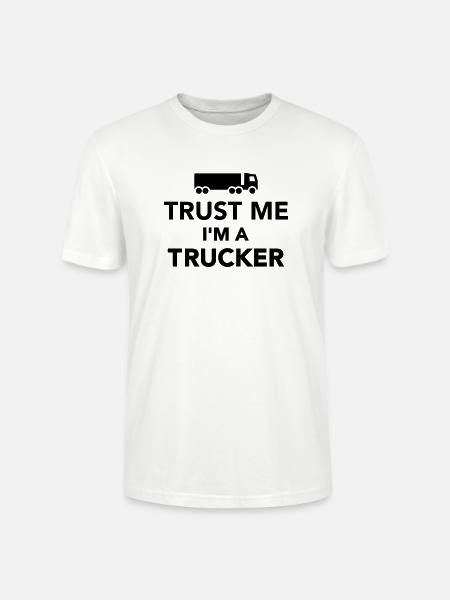 Trucker - Stanley/Stella Unisex Bio-T-Shirt CRAFTER - Weiß