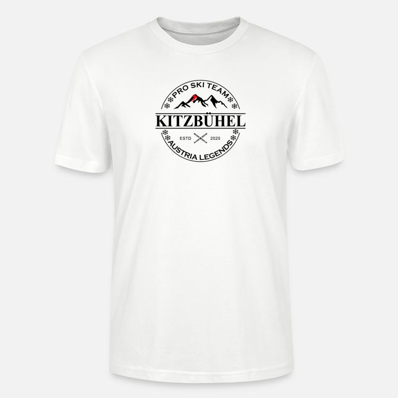 Ski Team Austria Kitzbühel Winter - T-shirt bio CRAFTER Stanley Stella Unisexe - blanc